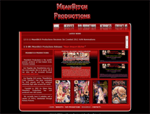 Tablet Screenshot of meanbitchproductions.com